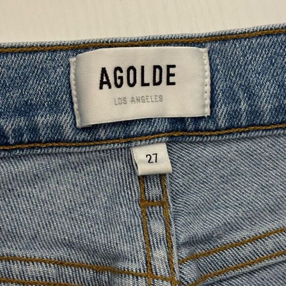 Agolde Nico High Waist Ankle Slim Fit Jeans 27 - Picture 8 of 13